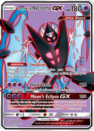 [PKM-R] Dawn Wings Necrozma GX (143/156) [Sun & Moon: Ultra Prism]