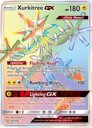 [PKM] Xurkitree GX (160/156) [Sun & Moon: Ultra Prism]