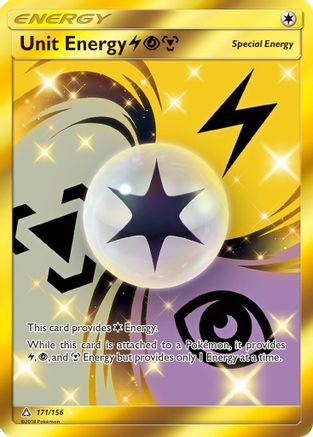 [TR] Unit Energy (171/156) (Lightning, Psychic, Metal) [Sun & Moon: Ultra Prism]