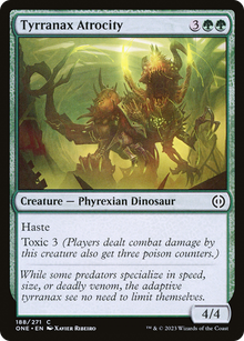 {C} Tyrranax Atrocity [Phyrexia: All Will Be One][ONE 188]