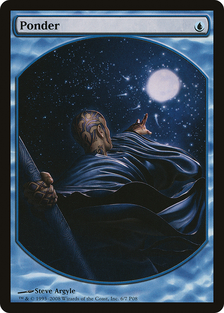 {R} Ponder [Magic Player Rewards 2008][PA P08 006]