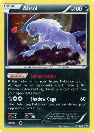 [PKM-R] Absol (XY178) [XY: Black Star Promos]
