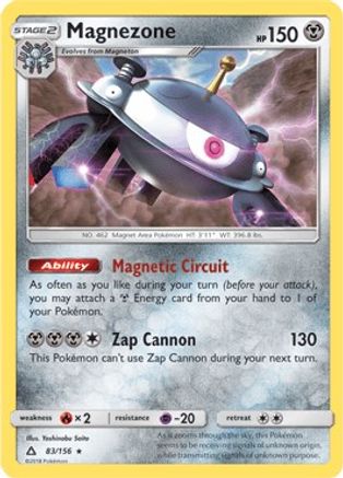 [PKM-R] Magnezone (83/156) (Prerelease Kit Exclusive) (Theme Deck Exclusive) [Sun & Moon: Ultra Prism]