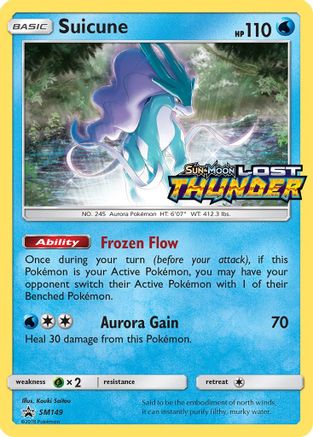 [PKM-R] Suicune (SM149) [Sun & Moon: Black Star Promos]