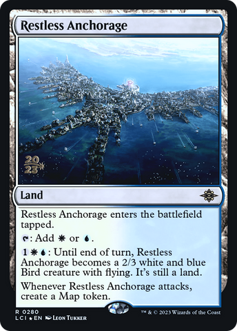 {@R} Restless Anchorage [The Lost Caverns of Ixalan Prerelease Cards][PR LCI 280]