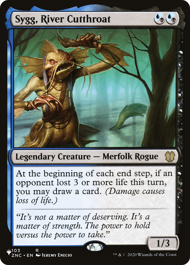 Sygg, River Cutthroat [LIST 103]