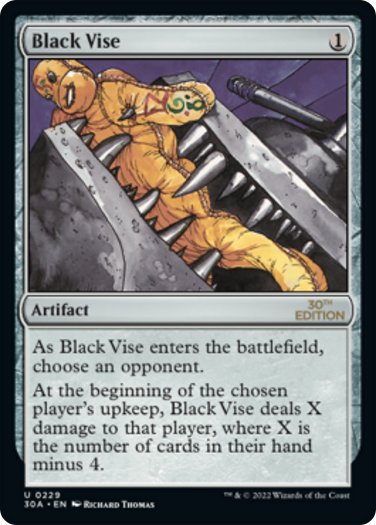 {C} Black Vise [30th Anniversary Edition][30A 229]