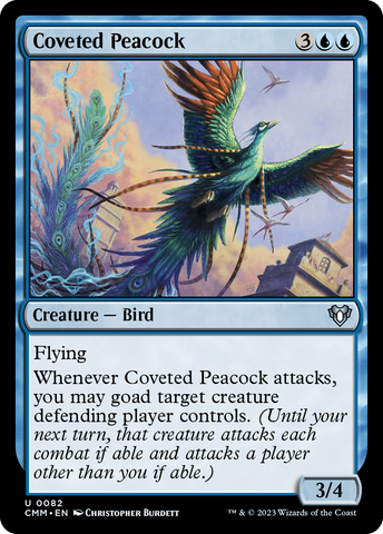 {C} Coveted Peacock [Commander Masters][CMM 082]