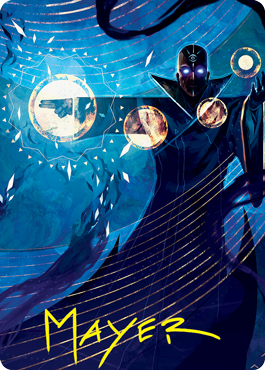 {A} Negate Art Card (Gold-Stamped Signature) [Strixhaven: School of Mages Art Series][GS ASTX 067]
