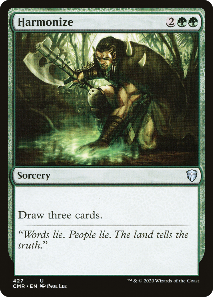 {C} Harmonize [Commander Legends][CMR 427]