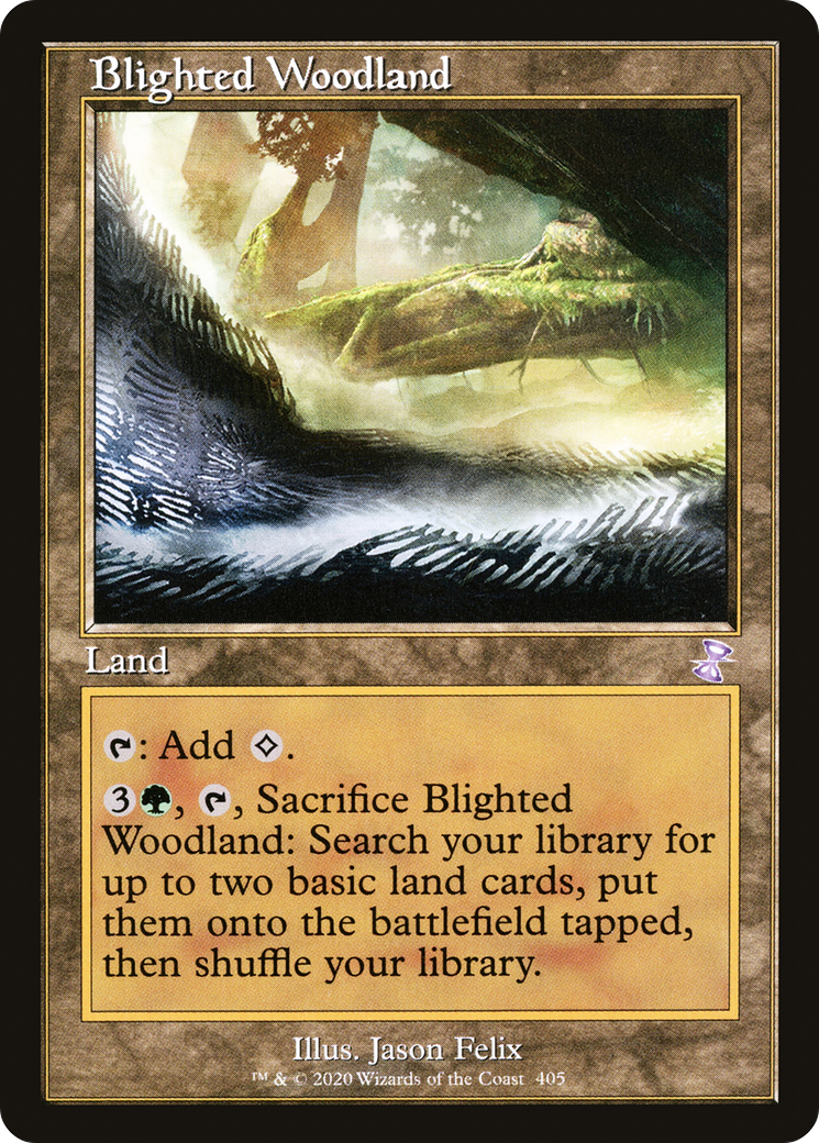 {R} Blighted Woodland (Timeshifted) [Time Spiral Remastered][TSR 405]