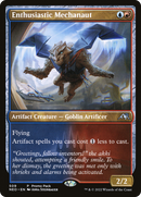 {C} Enthusiastic Mechanaut (Promo Pack) [Kamigawa: Neon Dynasty][PP NEO 509]