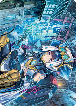 {A} Covert Technician Art Card [Kamigawa: Neon Dynasty Art Series][ANEO 051]