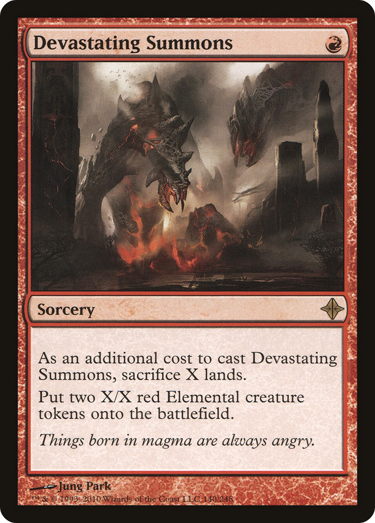 {R} Devastating Summons [Rise of the Eldrazi][ROE 140] - Misty Mountain Games