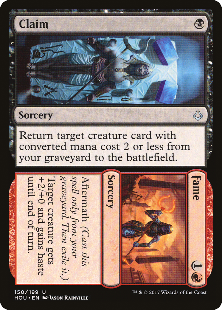 {C} Claim // Fame [Hour of Devastation][HOU 150]