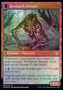 {R} Ill-Tempered Loner // Howlpack Avenger [Innistrad: Crimson Vow Prerelease Promos][PR VOW 162]