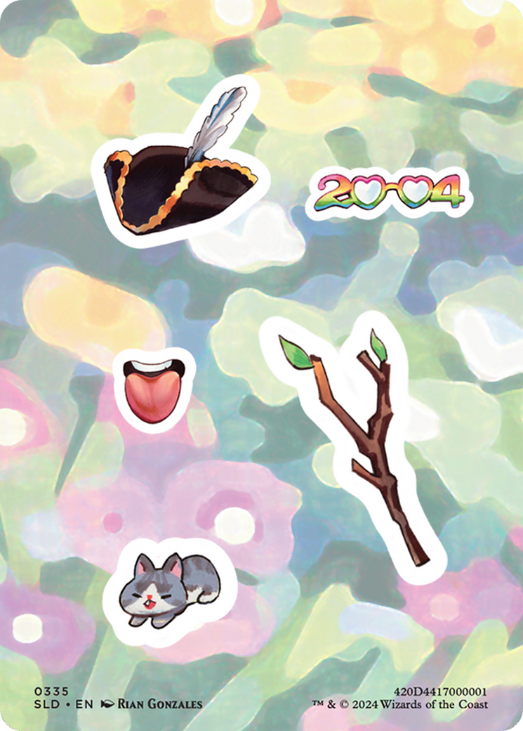 Sticker sheet [SLD-335]  Foil