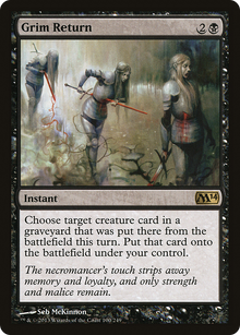 {R} Grim Return [Magic 2014][M14 100] - Misty Mountain Games