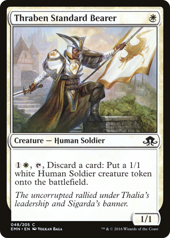 {C} Thraben Standard Bearer [Eldritch Moon][EMN 048]