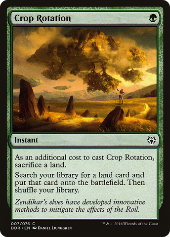 {C} Crop Rotation [Duel Decks: Nissa vs. Ob Nixilis][DDR 007]