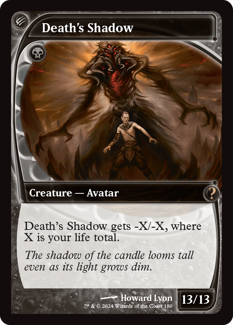 {R} Death's Shadow (Future Sight) [Mystery Booster 2][MB2 180]