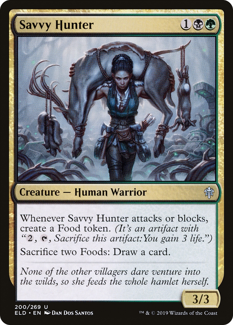 {C} Savvy Hunter [Throne of Eldraine][ELD 200]