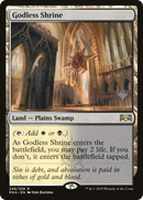 {R} Godless Shrine (Promo Pack) [Ravnica Allegiance Promos][PP RNA 248]