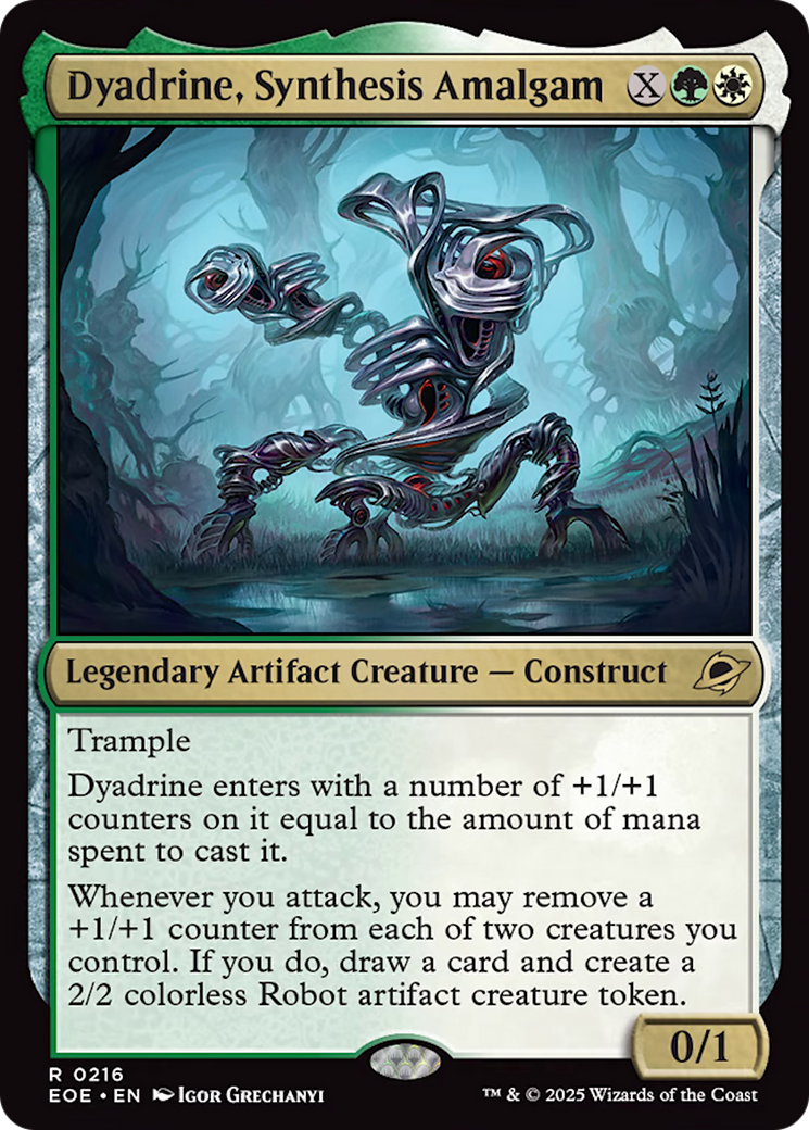 {@@ EOE R} Dyadrine, Synthesis Amalgam [Edge of Eternities][EOE 216]