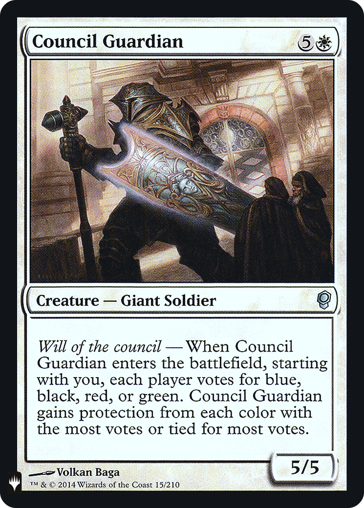 {C} Council Guardian [Mystery Booster][LS CNS 015]