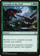 {C} Strength of the Pack [Rivals of Ixalan][RIX 145]