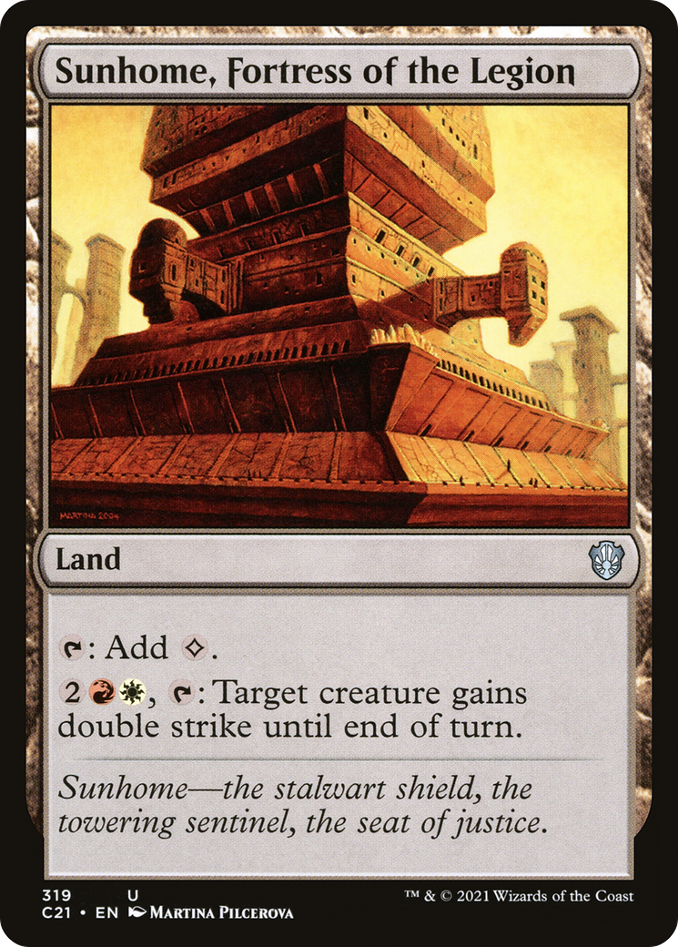 {C} Sunhome, Fortress of the Legion [Commander 2021][C21 319]