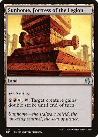 {C} Sunhome, Fortress of the Legion [Commander 2021][C21 319]