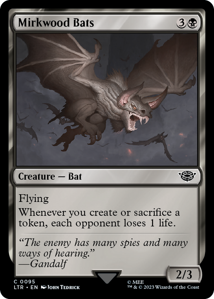 {C} Mirkwood Bats [The Lord of the Rings: Tales of Middle-Earth][LTR 095]