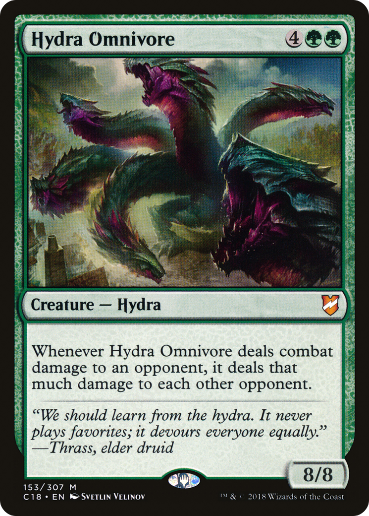 {R} Hydra Omnivore [Commander 2018][C18 153] - Misty Mountain Games