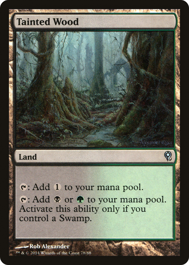 {C} Tainted Wood [Duel Decks: Jace vs. Vraska][DDM 078] - Misty Mountain Games