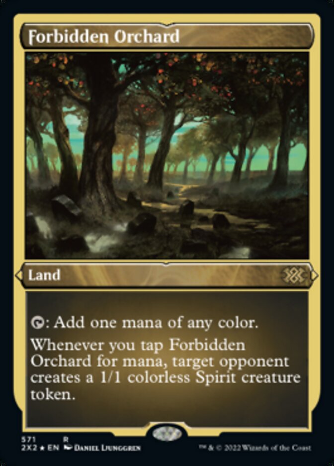 {R} Forbidden Orchard (Foil Etched) [Double Masters 2022][2X2 571]