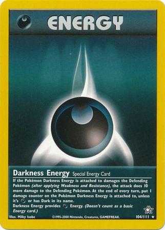 [PKM BE] Darkness Energy (104/111) [Neo Genesis Unlimited]