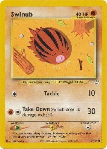 [PKM] Swinub (57/64) [Neo Revelation Unlimited]