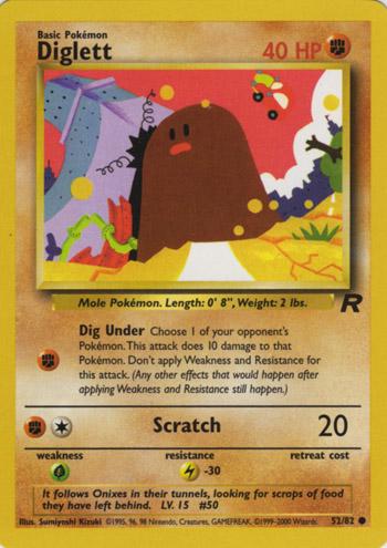 [PKM] Diglett (52/82) [Team Rocket Unlimited]