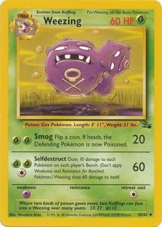 [PKM] Weezing (45/62) [Fossil Unlimited]