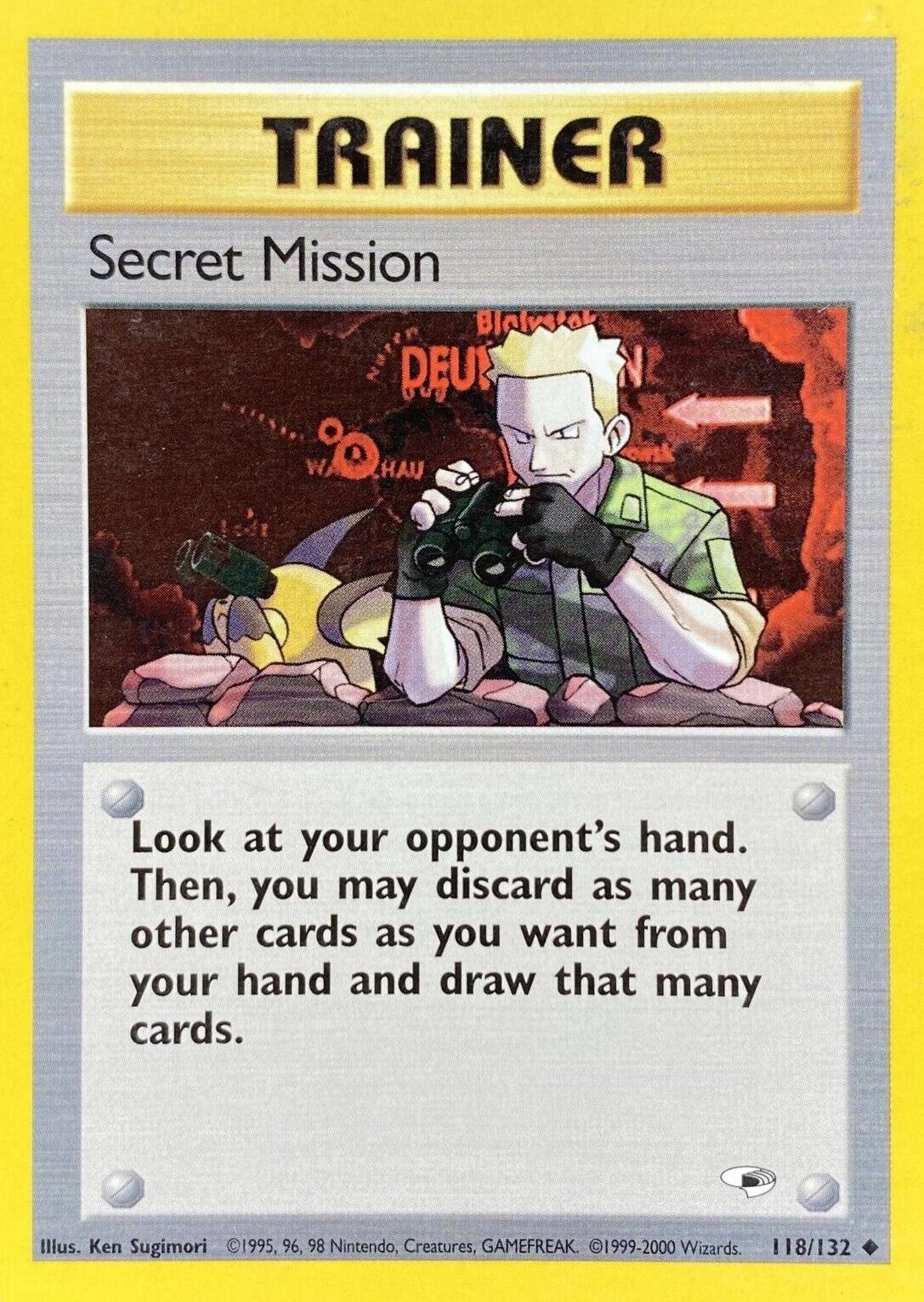 [PKM] Secret Mission (118/132) [Gym Heroes Unlimited]