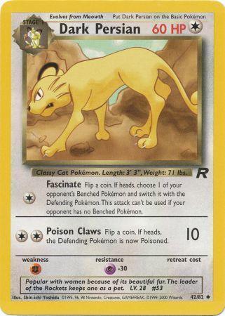 [PKM] Dark Persian (42/82) [Team Rocket Unlimited]