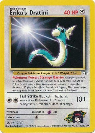 [PKM] Erika's Dratini (42/132) [Gym Heroes Unlimited]