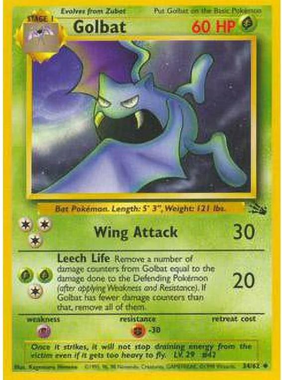 [PKM] Golbat (34/62) [Fossil Unlimited]