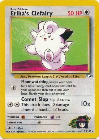 [PKM] Erika's Clefairy (25/132) [Gym Heroes Unlimited]