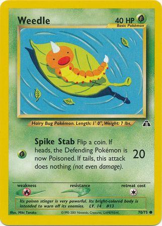 [PKM] Weedle (70/75) [Neo Discovery Unlimited]