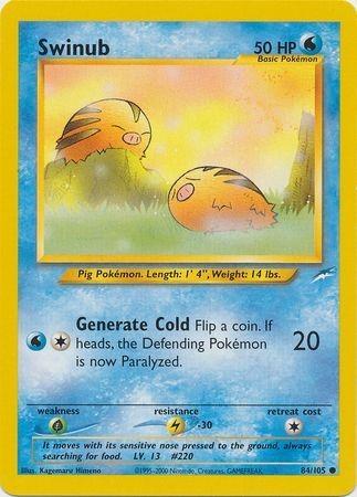 [PKM] Swinub (84/105) [Neo Destiny Unlimited]