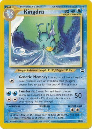[PKM] Kingdra (19/64) [Neo Revelation Unlimited]