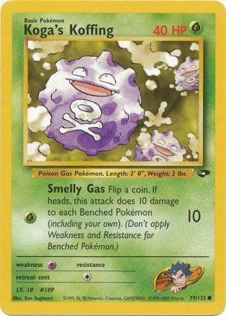 [PKM] Koga's Koffing (79/132) [Gym Challenge Unlimited]