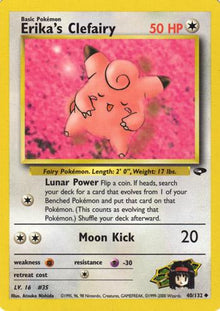 [PKM] Erika's Clefairy (40/132) [Gym Challenge Unlimited]